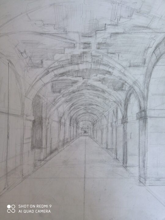 The new progress of the demonstration drawing/the reference for my student