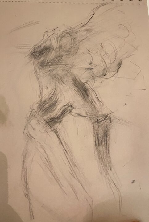 The new progress of the newest analyzing drawing -Victoire de Samothrace