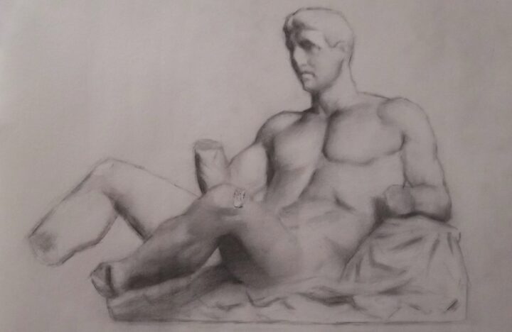 The new progress of the new drawing interpretation during the online drawing lesson I teach