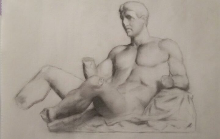 The new progress of the new drawing interpretation during the online drawing lesson I teach