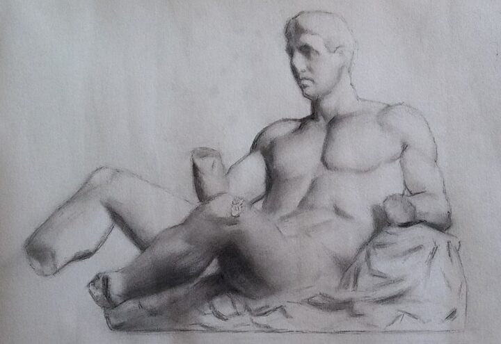 The new progress of the new drawing interpretation during the online drawing lesson I teach