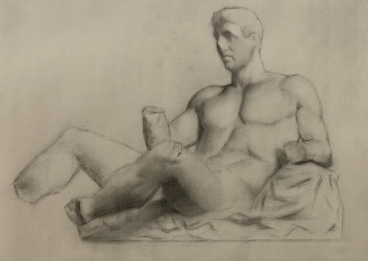 The new progress of the new drawing interpretation during the online drawing lesson I teach