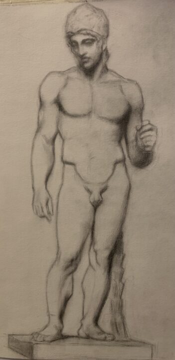 The new progress of the new drawing interpretation during the online lesson I teach